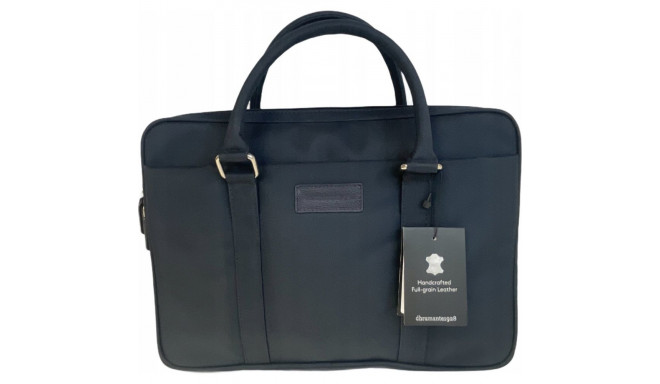 dbramante Stelvio Slim kott Pure – 14" sülearvutikott teraline nahk, tumesinine
