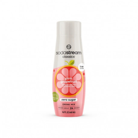 Syrup for SodaStream soda maker, Pink Grapefruit, 440 ml