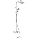 Dušikomplekt termostaatsegistiga Hansgrohe Vernis Shape 26284000 kroom