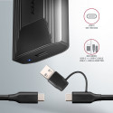 EEM2-GTS2 USB-C enclosure Gen2 M.2 NVMe/SATA S