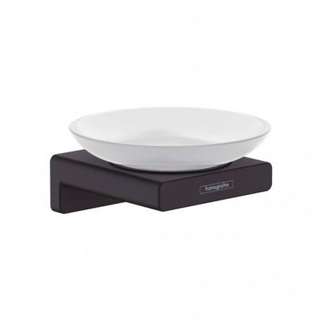 Soap dish Hansgrohe AddStoris 41746670, black matt