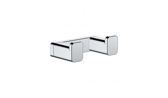 Double towel hook Hansgrohe AddStoris 41755000, chrome