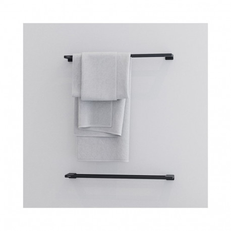 Bathroom towel rail Hansgrohe AddStoris 41747670, black matt