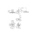 Grohe Grohtherm SmartControl Cube concealed thermostatic shower set, 34706000