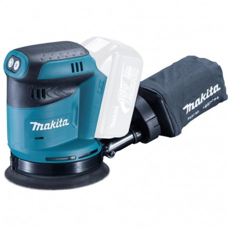 Cordless random orbital sander Makita DBO180Z, 18 V