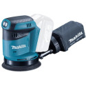 Cordless random orbital sander Makita DBO180Z, 18 V