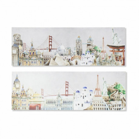 Painting DKD Home Decor (2 Units) (90 x 2 x 30 cm)