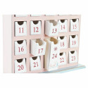 Advendikalender DKD Home Decor Puit Maja (27 x 7 x 40 cm) (2 Ühikut)