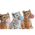 Decorative Figure DKD Home Decor 13,5 x 11 x 15 cm Resin Cat (3 Units)