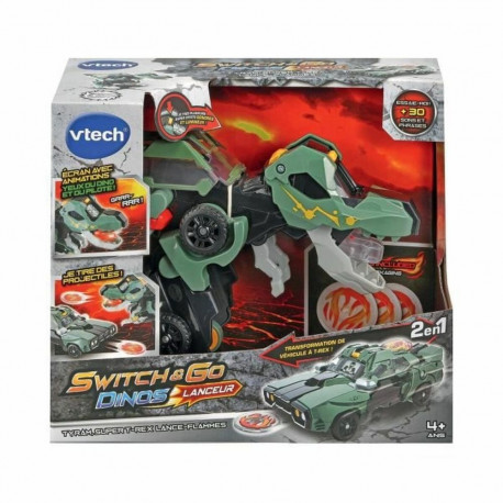 Sõidukite Mängukomplekt Vtech Swich and Go Dinosaurus