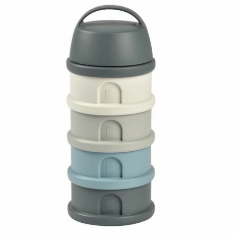 Powdered Milk Dispenser Béaba Blue Grey