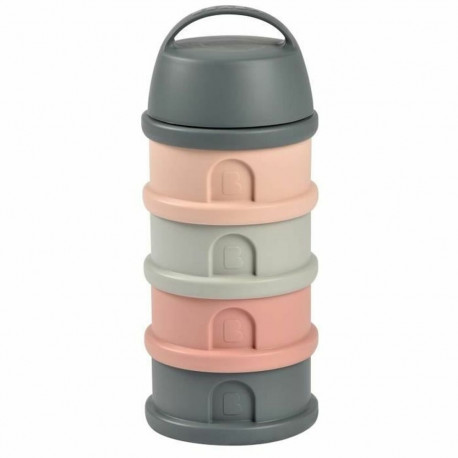 Powdered Milk Dispenser Béaba Pink/Grey