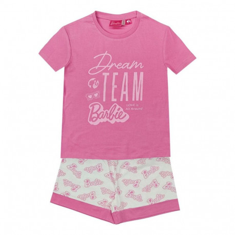 Children's Pyjama Barbie Pink - 8 Years