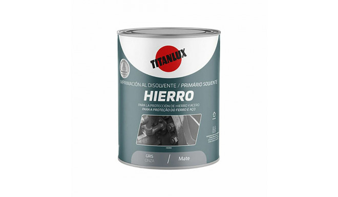 Kruntvärv Titanlux Hall Matt 750 ml Metall