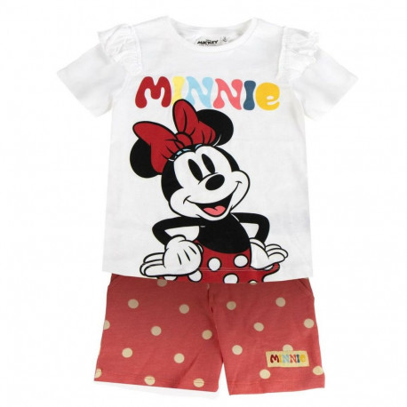 Set of clothes Minnie Mouse Coral - 6 Years