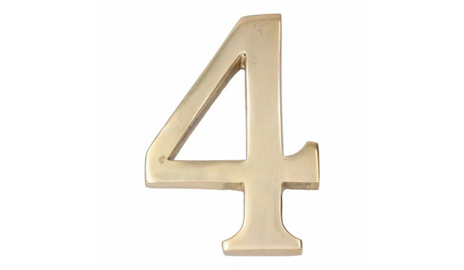Number EDM 85036  4 Golden Brass