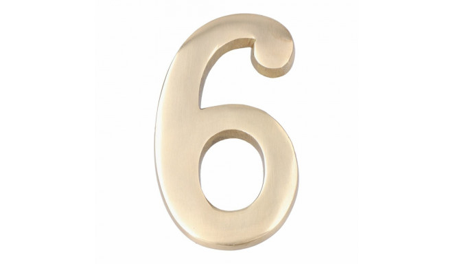 Number EDM 85038  6 Golden Brass