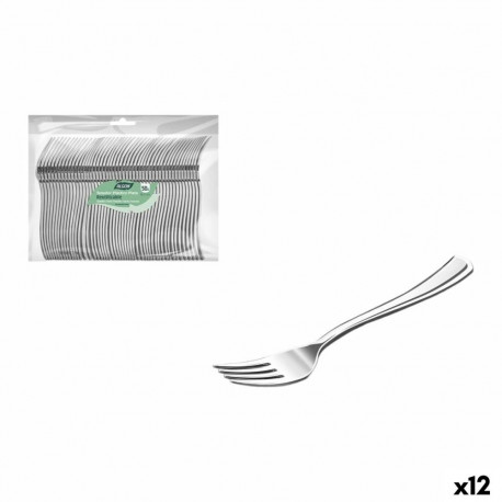 Fork Set Algon 18,5 cm 50 Pieces (12 Units)