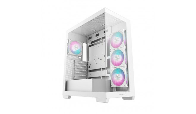 ATX Semi-tower Korpus DEEPCOOL R-CG580-WHADA4-G-1 Valge Mitmevärviline