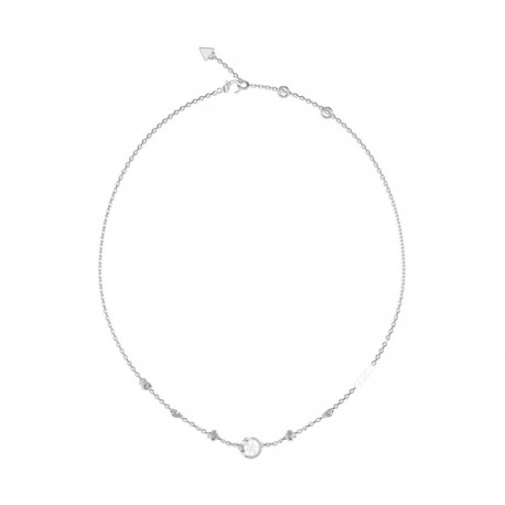 Naiste Kaelakee Guess JUBN05038JWRHT-U Hõbedane