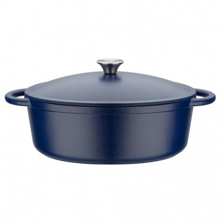 Casserole with lid GSW 717328 Blue Stainless steel 7 L