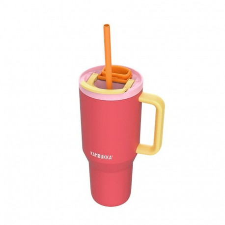 Thermos Kambukka 11-08002 Yellow Red Orange Pink Stainless steel 950 ml