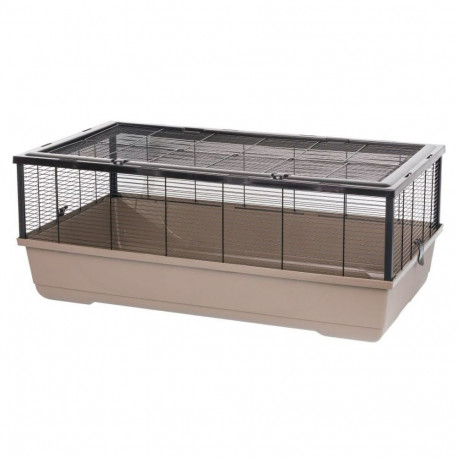 Cage INTER-ZOO Bernie mokka Metal Plastic 100 x 39 x 54 cm