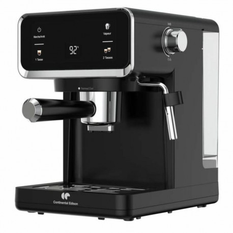 Superautomatic Coffee Maker Continental Edison CEME19B Black