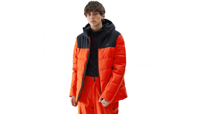 Kurtka narciarska męska 4F M307 czerwona 4FAW23TTJAM307 62S  2XL