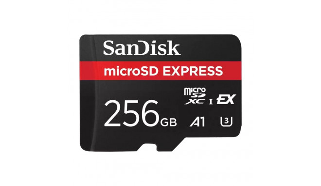 Mälukaart SanDisk 256GB Express Micro-SDXC U3, A1