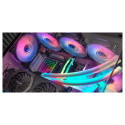 Mars Gaming MF-3DKIT Infinity Mirror ARGB 120mm Remote Control Computer Cooler Kit