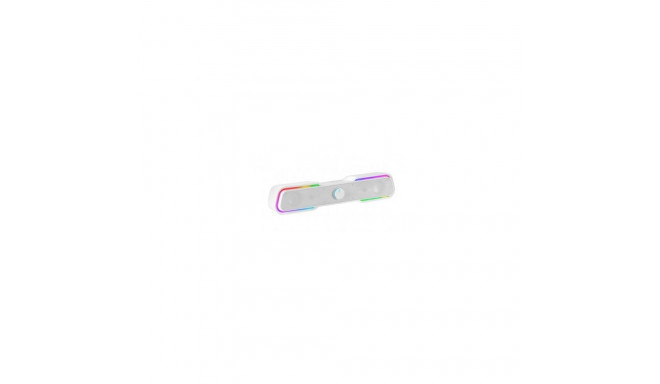 Mars Gaming MSBXW Bluetooth 5.0 Soundbar with RGB / AUX / 10W