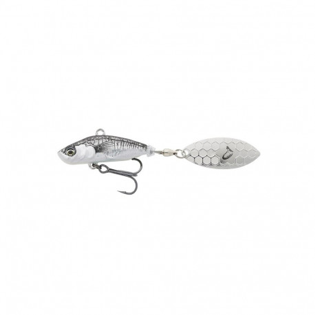 Lant SG 3D Sticklebait Tailspin 7.3cm/13g/2-4m Black Silver