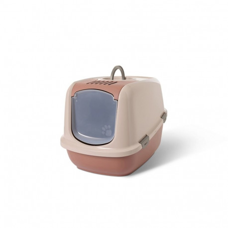 Cat litterbox Nestor 56x39x38,5cm Tuscan red