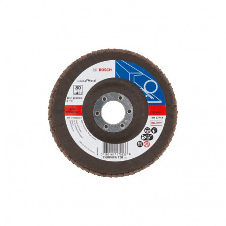 Flap disc 125x22.23mm, K80