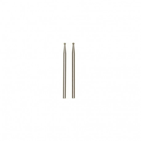 Diamond grinding bit (round), 1.0 mm, 2 pcs.