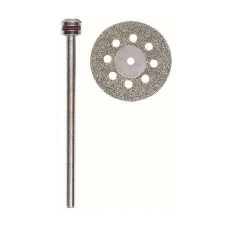 Teemantkattega lõikeketas ø 20 mm jahutusavadega + varutelje