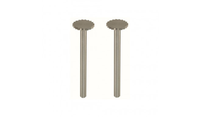 Tungsten vanadium milling bit, 2 pcs., disc, 10 mm