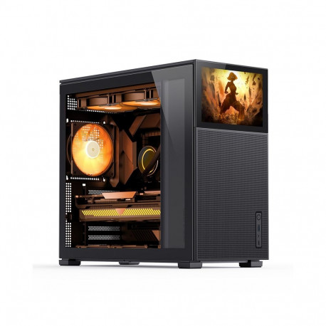 Jonsbo D41 MESH Screen ATX Case, Tempered Glass - black
