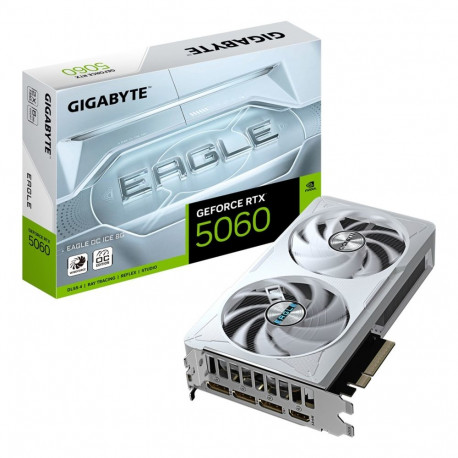 GIGABYTE GeForce RTX 5060 EAGLE OC ICE 8G graafikakaart - 8GB GDDR7