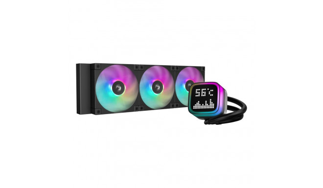 DeepCool LP360 Computer case, Processor All-in-one liquid cooler 12 cm Black 1 pc(s)