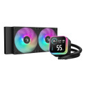 DeepCool LQ240 protsessori vedelikjahutuse komplekt 12 cm must 1 tk