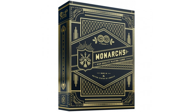 Karty monarchs deck czarne