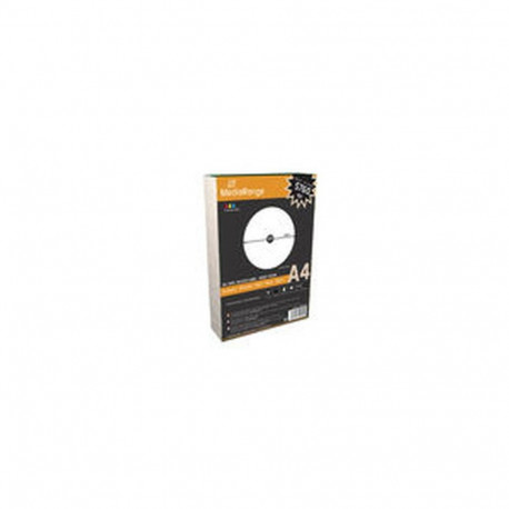 MediaRange MRINK130 self-adhesive label White 100 pc(s)