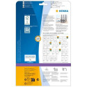 HERMA File spine labels A4 192x38 mm white paper matt opaque 70 pcs.