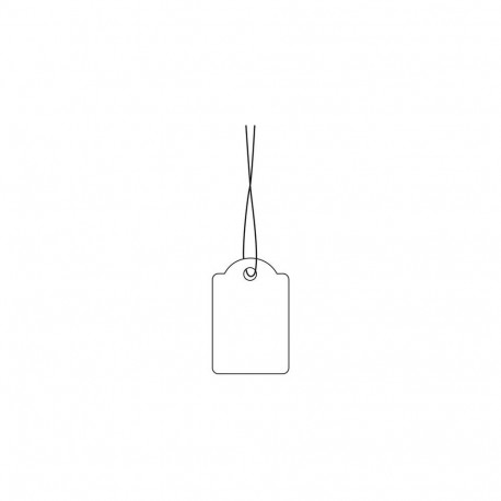 HERMA Strung marking tags 15x24 mm with white string 1000 pcs.