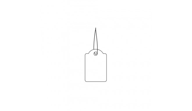 HERMA Strung marking tags 25x38 mm with red string 1000 pcs.