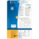 HERMA A4 self-adhesive label Rectangle Permanent Transparent 10 pc(s)