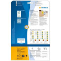 HERMA 4563 self-adhesive label Rectangle Blue 80 pc(s)