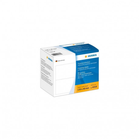 HERMA Franking labels double 130x40 mm 1000 pcs.